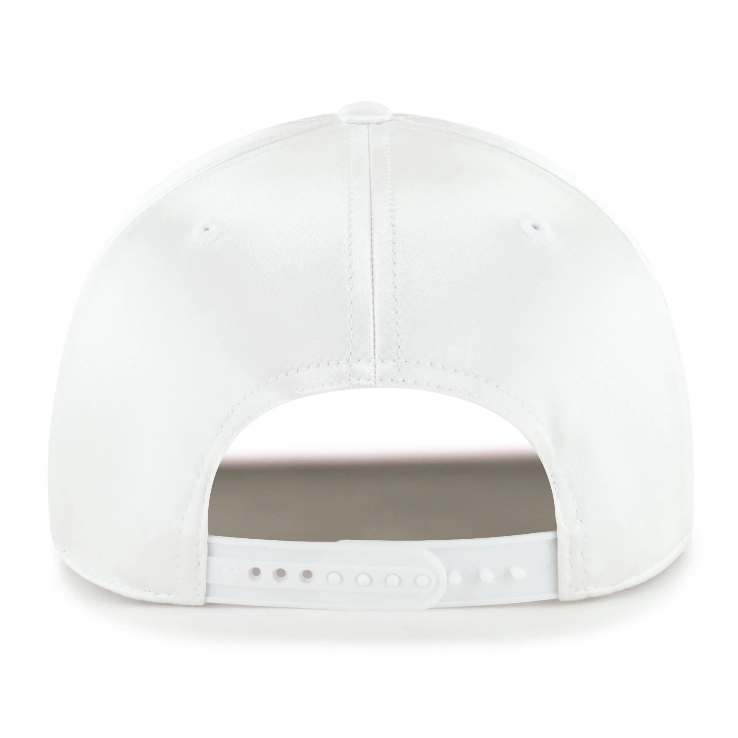DALLAS MAVERICKS 47 BRAND WHITE SATIN SNAPBACK CAP - Image 2