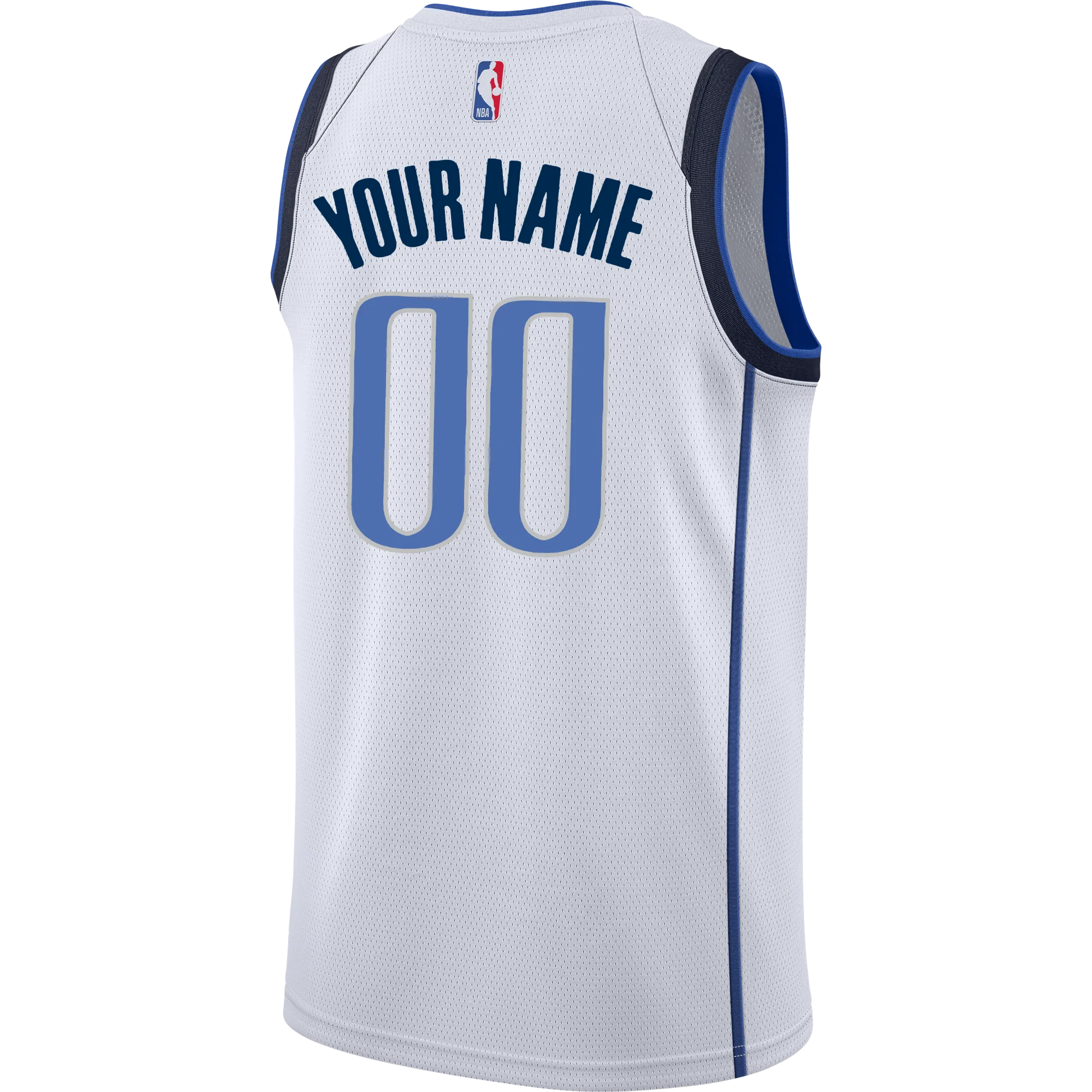 DALLAS MAVERICKS CUSTOM NIKE ASSOCIATION SWINGMAN JERSEY