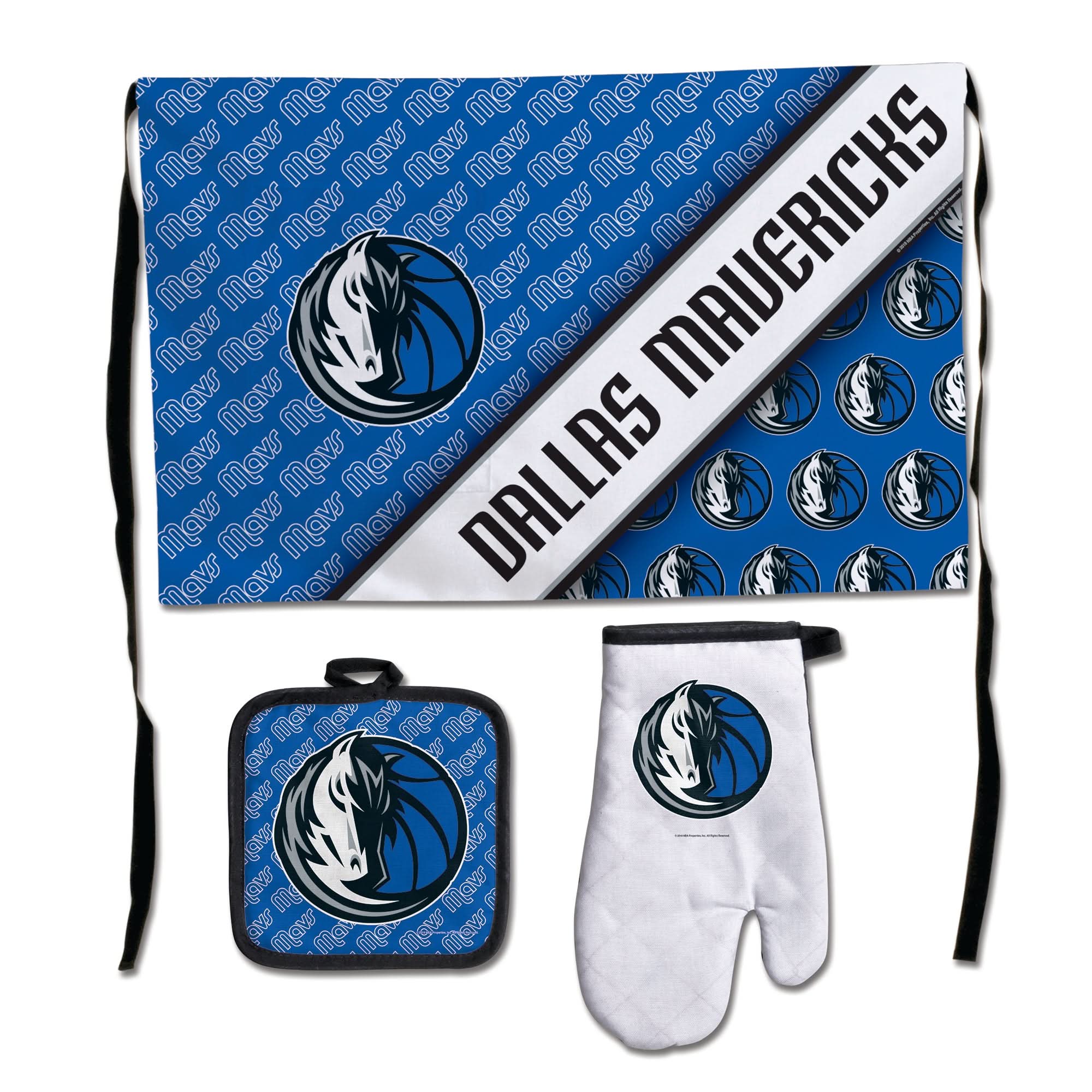 DALLAS MAVERICKS DELUXE BBQ SET