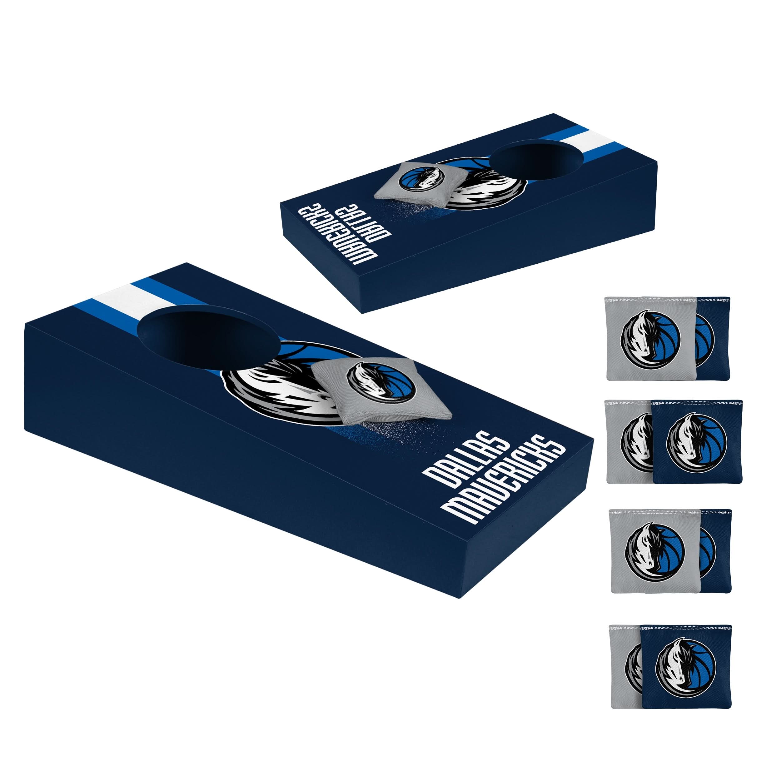 DALLAS MAVERICKS FOREVER COLLECTIBLES HORSEHEAD TABLETOP CORNHOLE GAME - Image 5
