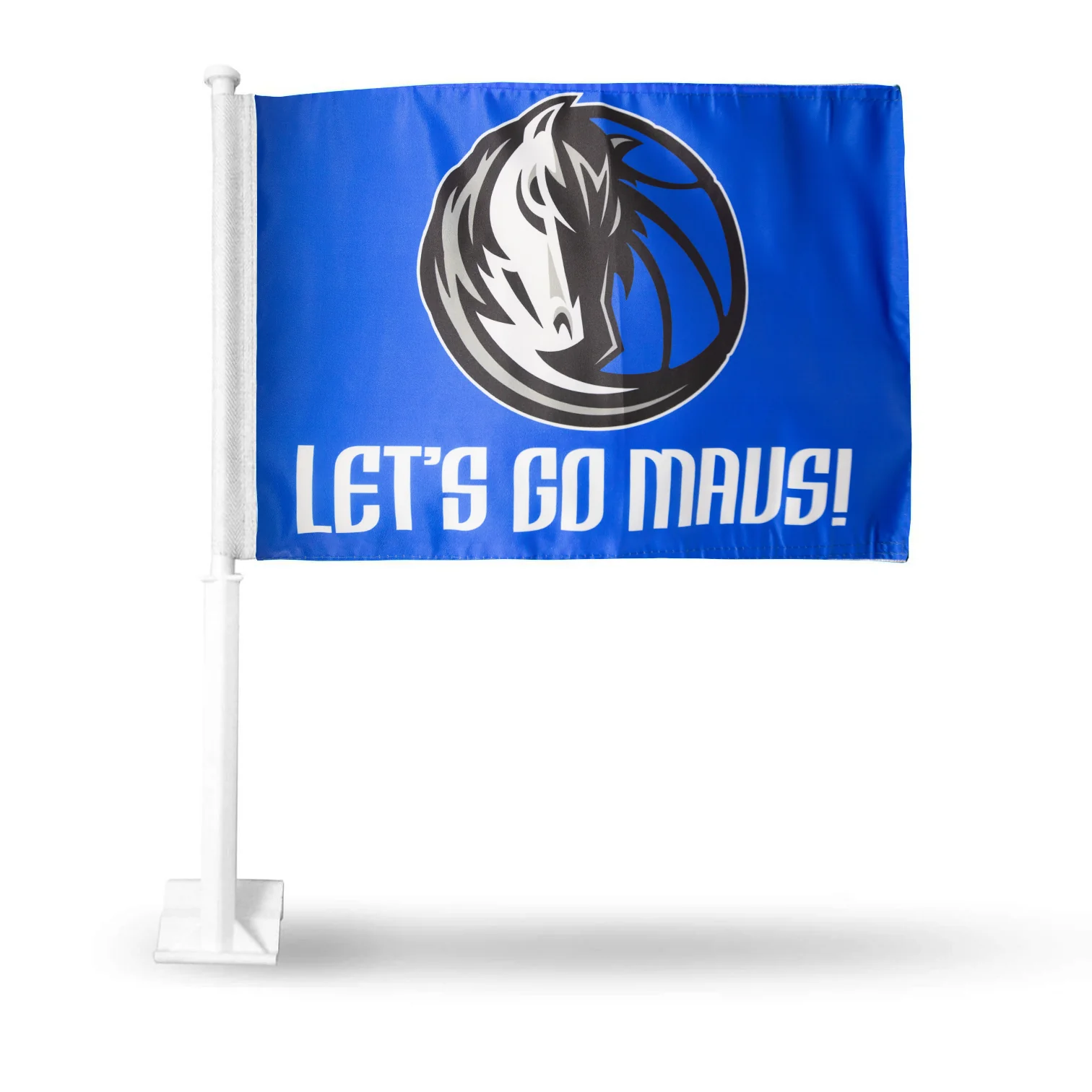 DALLAS MAVERICKS "GO MAVS" CARFLAG