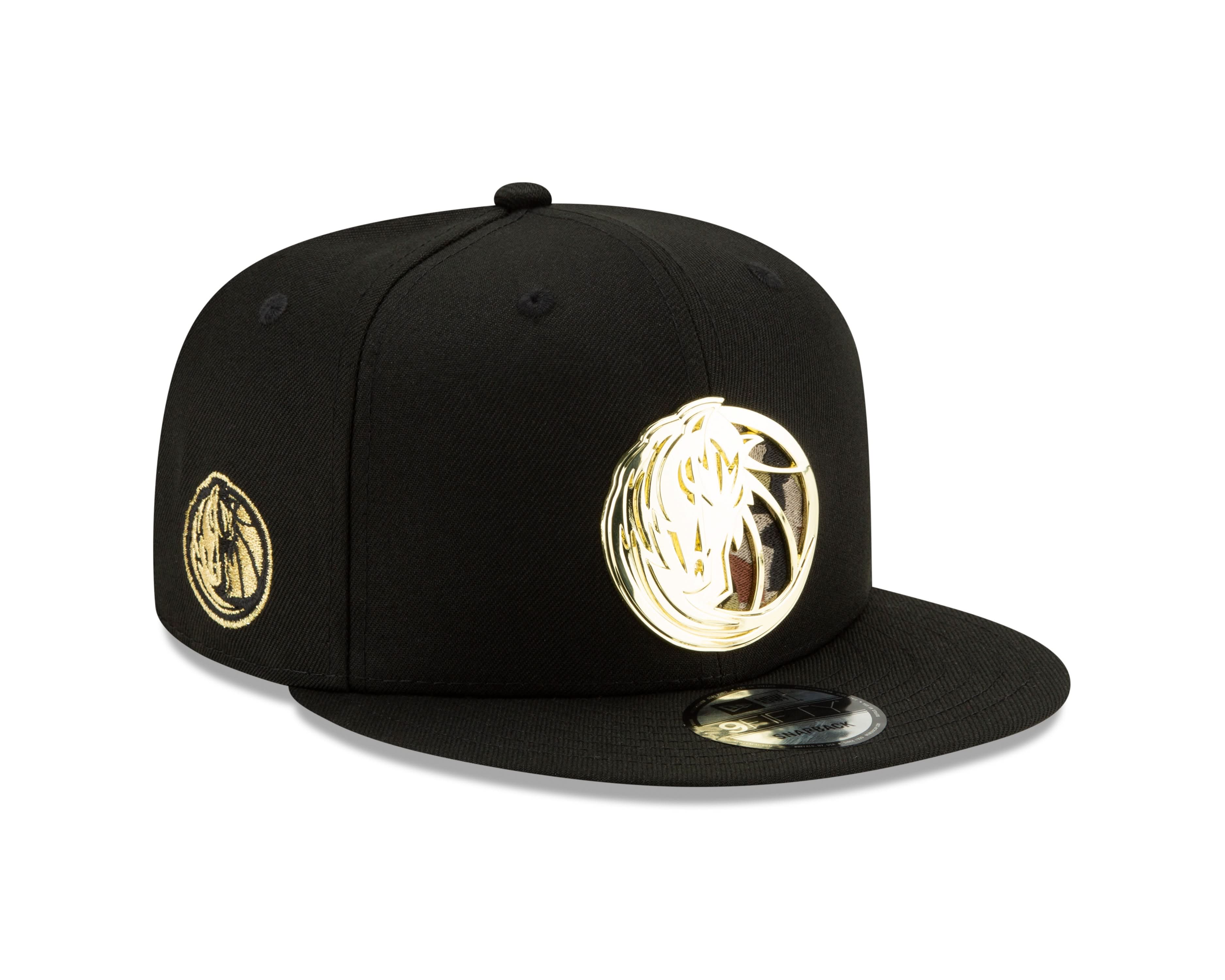 DALLAS MAVERICKS NEW ERA 950 METAL PATTERN SNAPBACK CAP - Image 3
