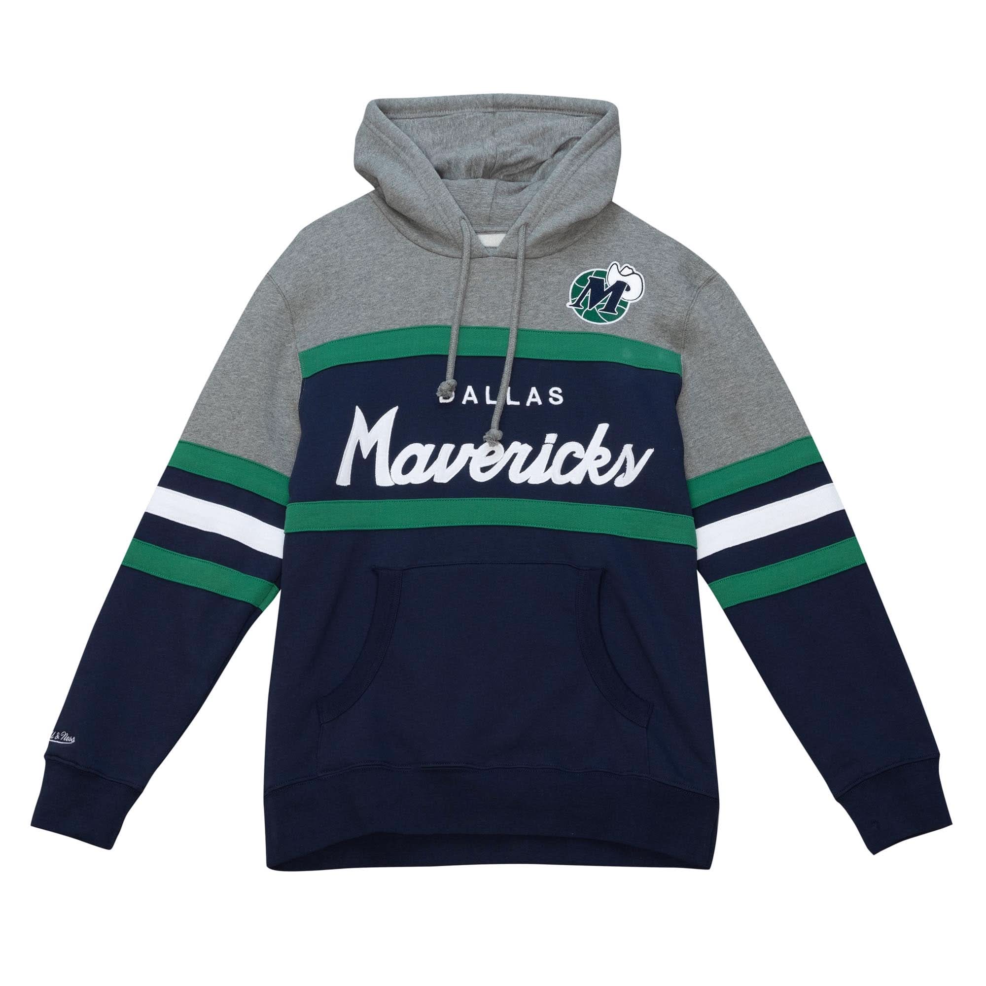 DALLAS MAVERICKS MITCHELL & NESS HARDWOOD CLASSIC HOODIE
