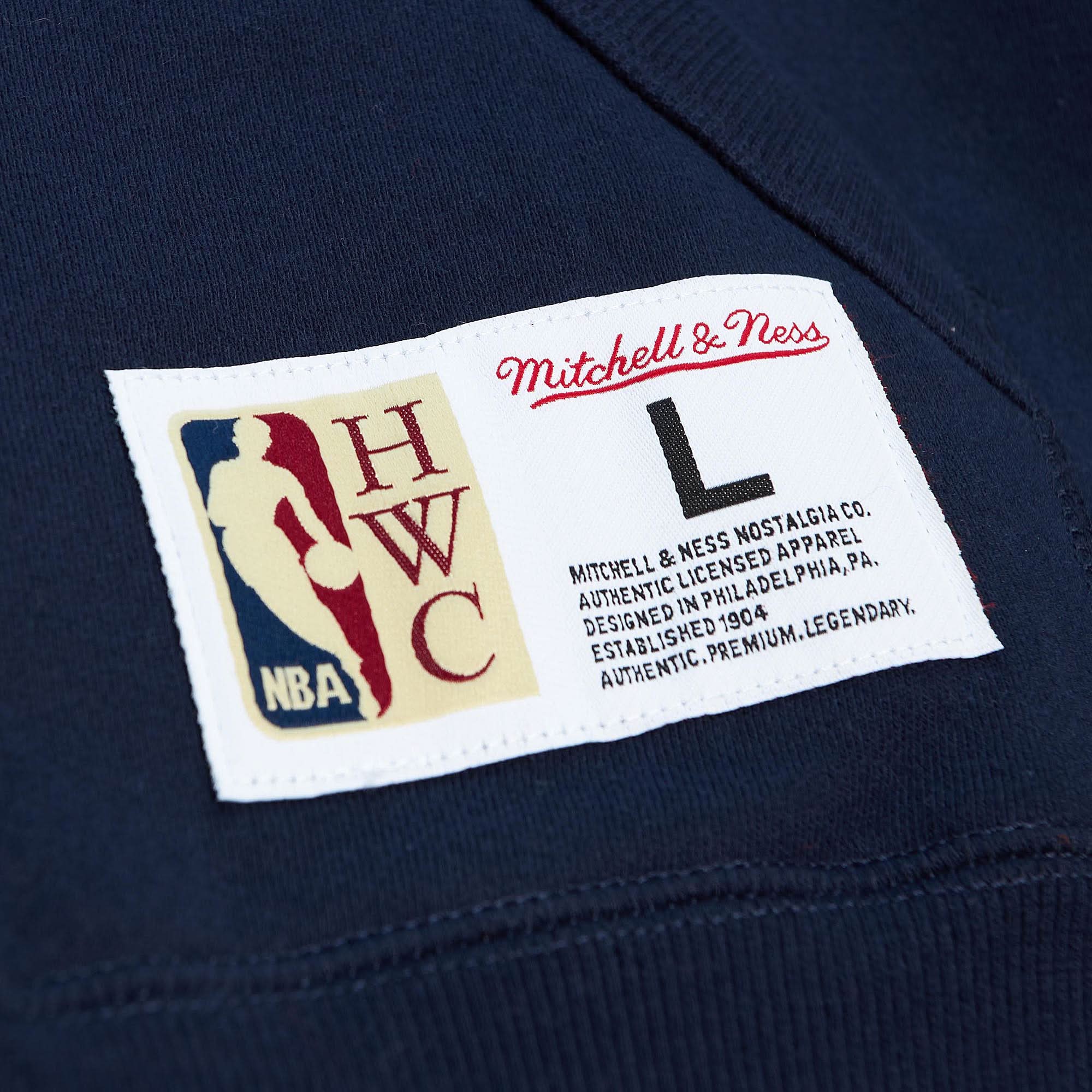 DALLAS MAVERICKS MITCHELL & NESS HARDWOOD CLASSIC NAVY HOODIE - Image 4