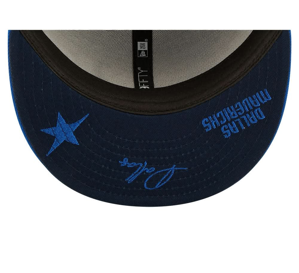DALLAS MAVERICKS NEW ERA HORSEHEAD IDENTITY FITTED CAP - Image 3