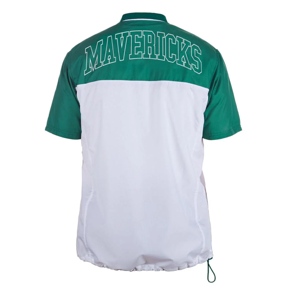 DALLAS MAVERICKS NEW ERA HORSEHEAD HALF ZIP TEE - Image 2
