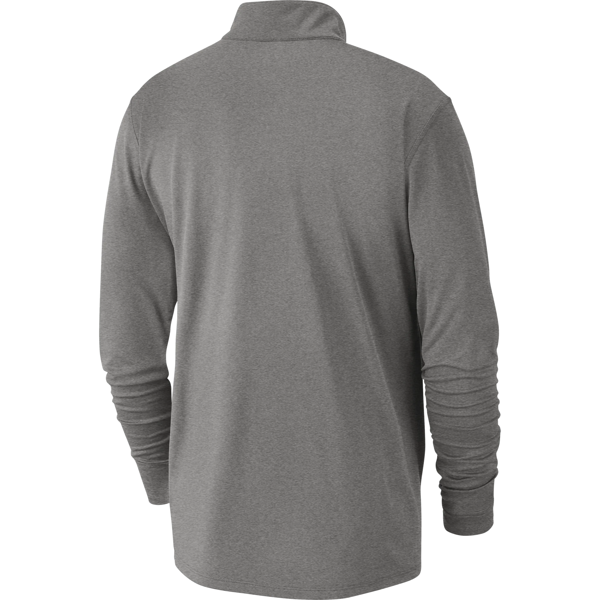 DALLAS MAVERICKS NIKE 20-21 GRAY ELEMENT HALF ZIP LONG SLEEVE TOP - Image 2