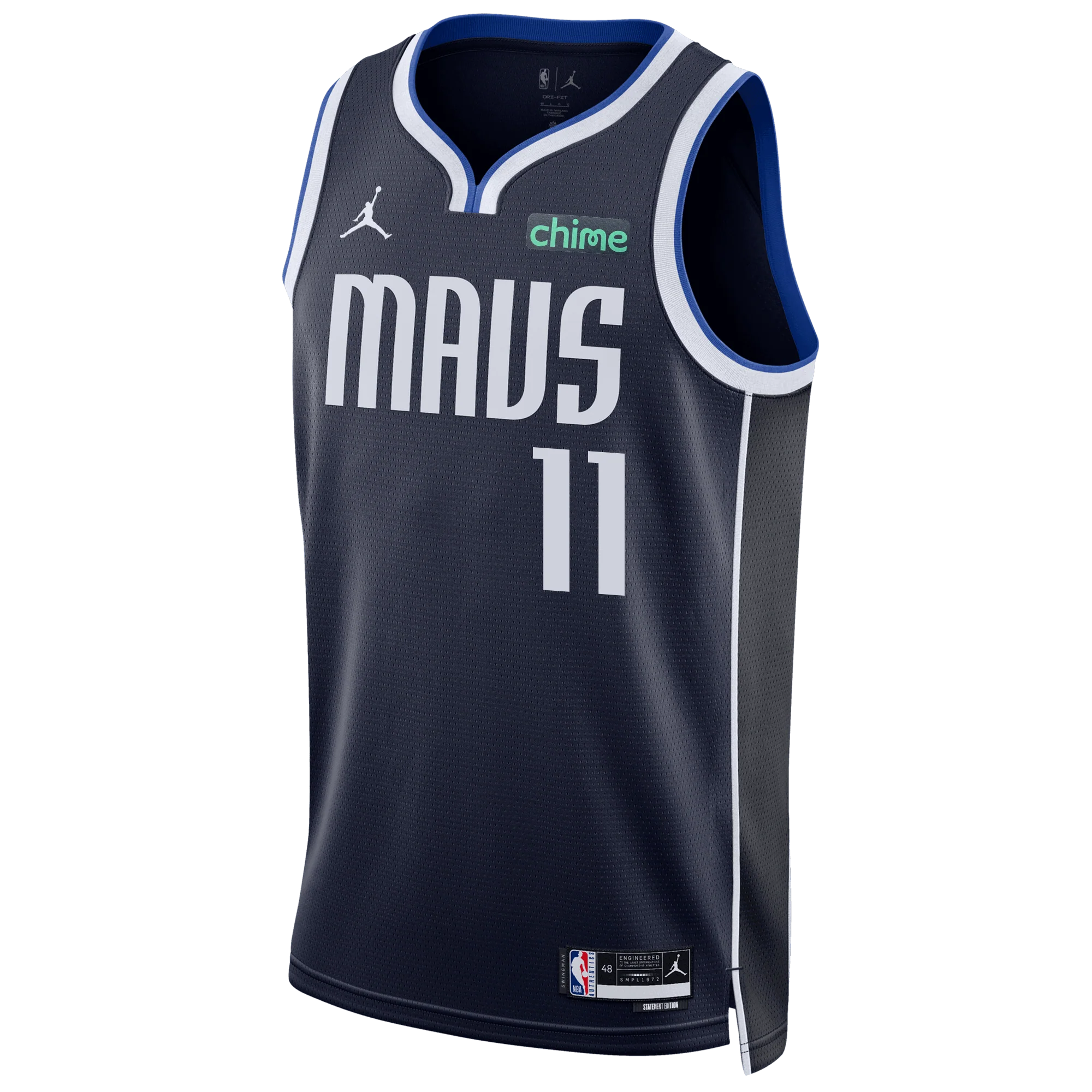 DALLAS MAVERICKS NIKE KYRIE IRVING STATEMENT SWINGMAN JERSEY - Image 2