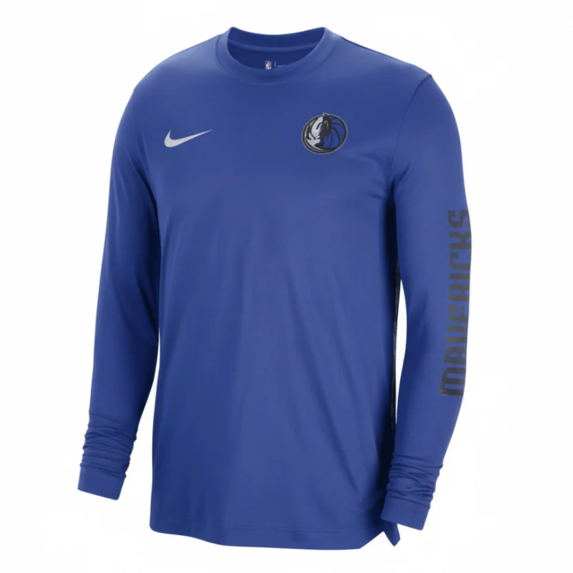 DALLAS MAVERICKS NIKE LONG-SLEEVE TEE