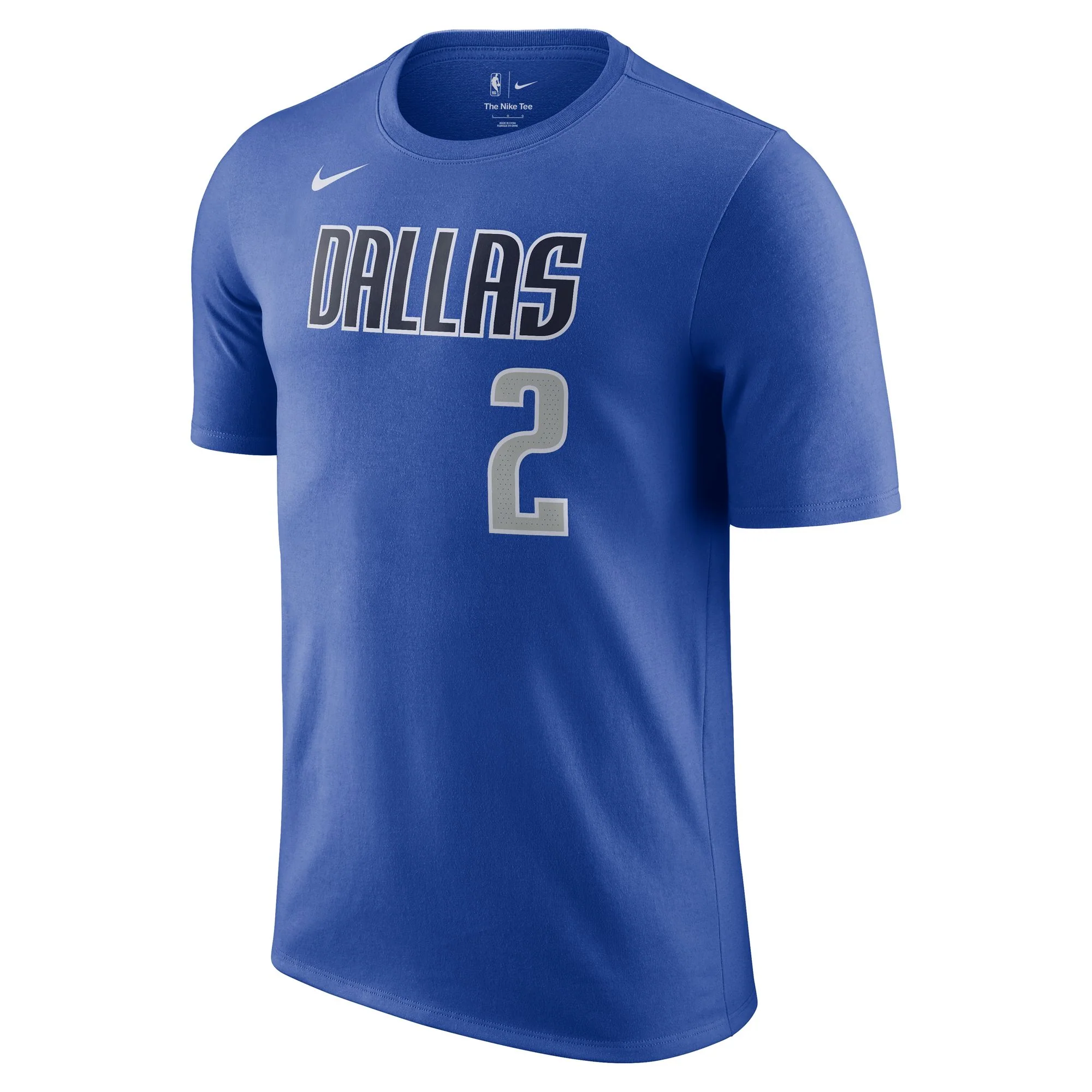 DALLAS MAVERICKS NIKE DERECK LIVELY II ICON NAME & NUMBER TEE