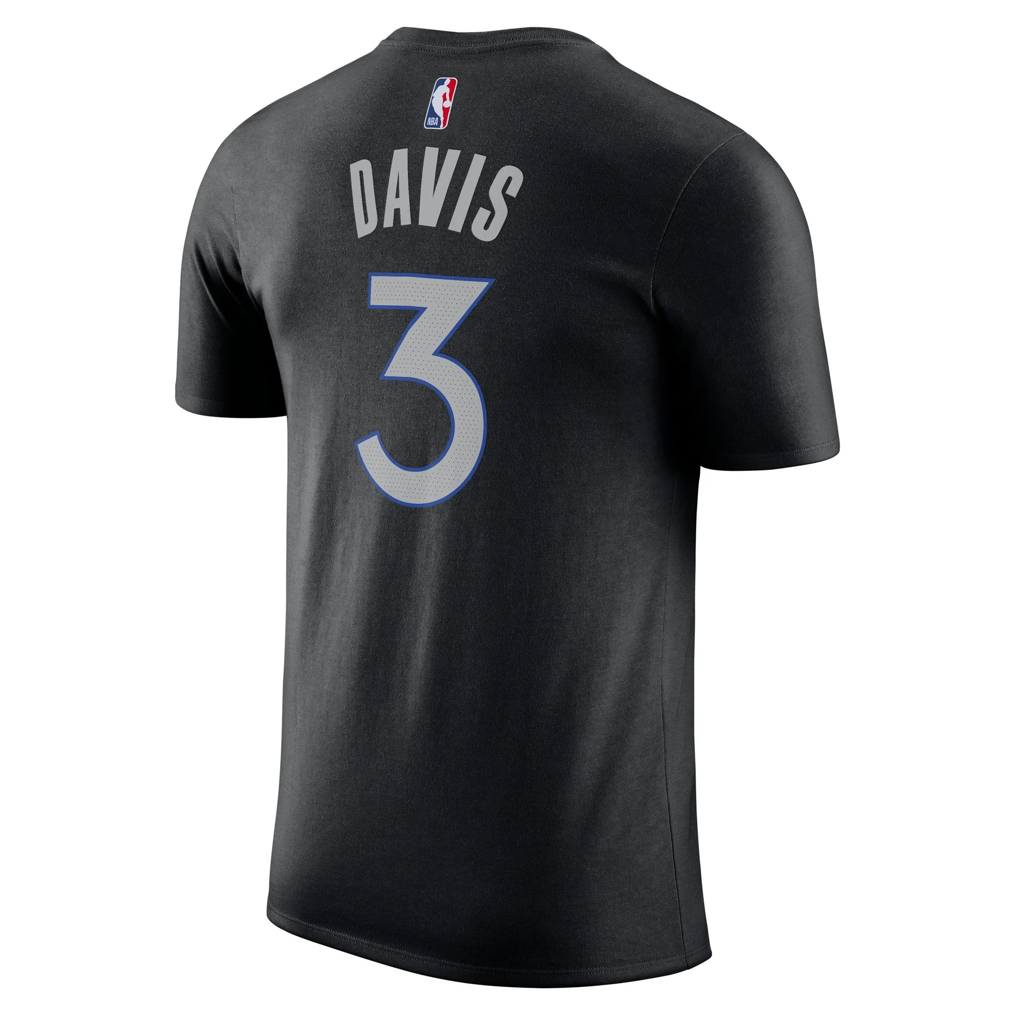 DALLAS MAVERICKS NIKE 2025-26 CITY EDITION ANTHONY DAVIS NAME & NUMBER TEE - Image 2
