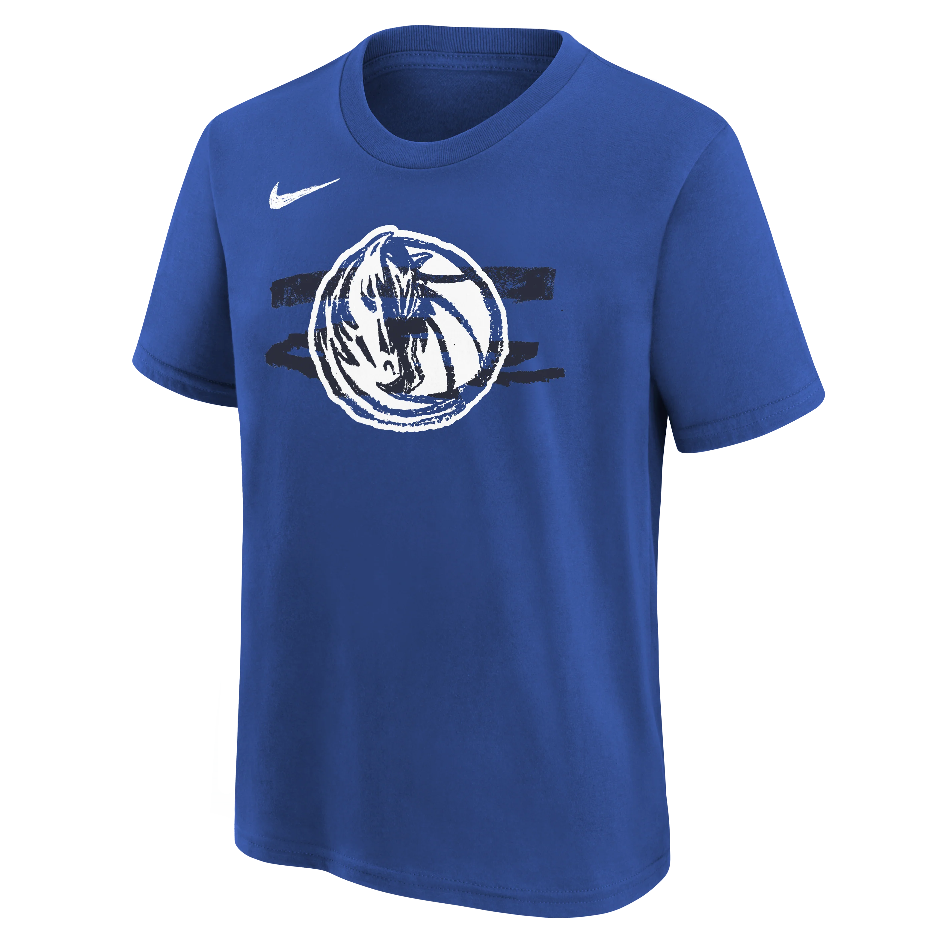 DALLAS MAVERICKS NIKE OUTERSTUFF YOUTH ROYAL HORSEHEAD TEE