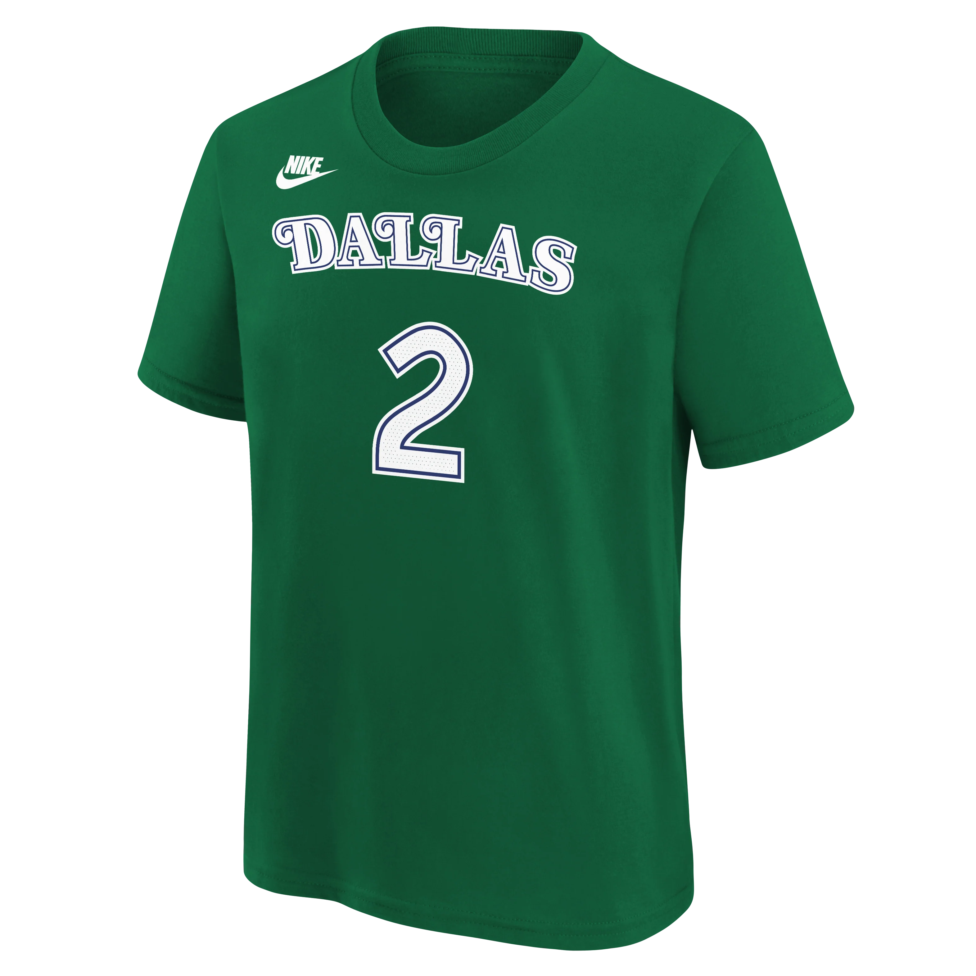 DALLAS MAVERICKS NIKE OUTERSTUFF HARDWOOD CLASSIC YOUTH DERECK LIVELY II NAME & NUMBER TEE
