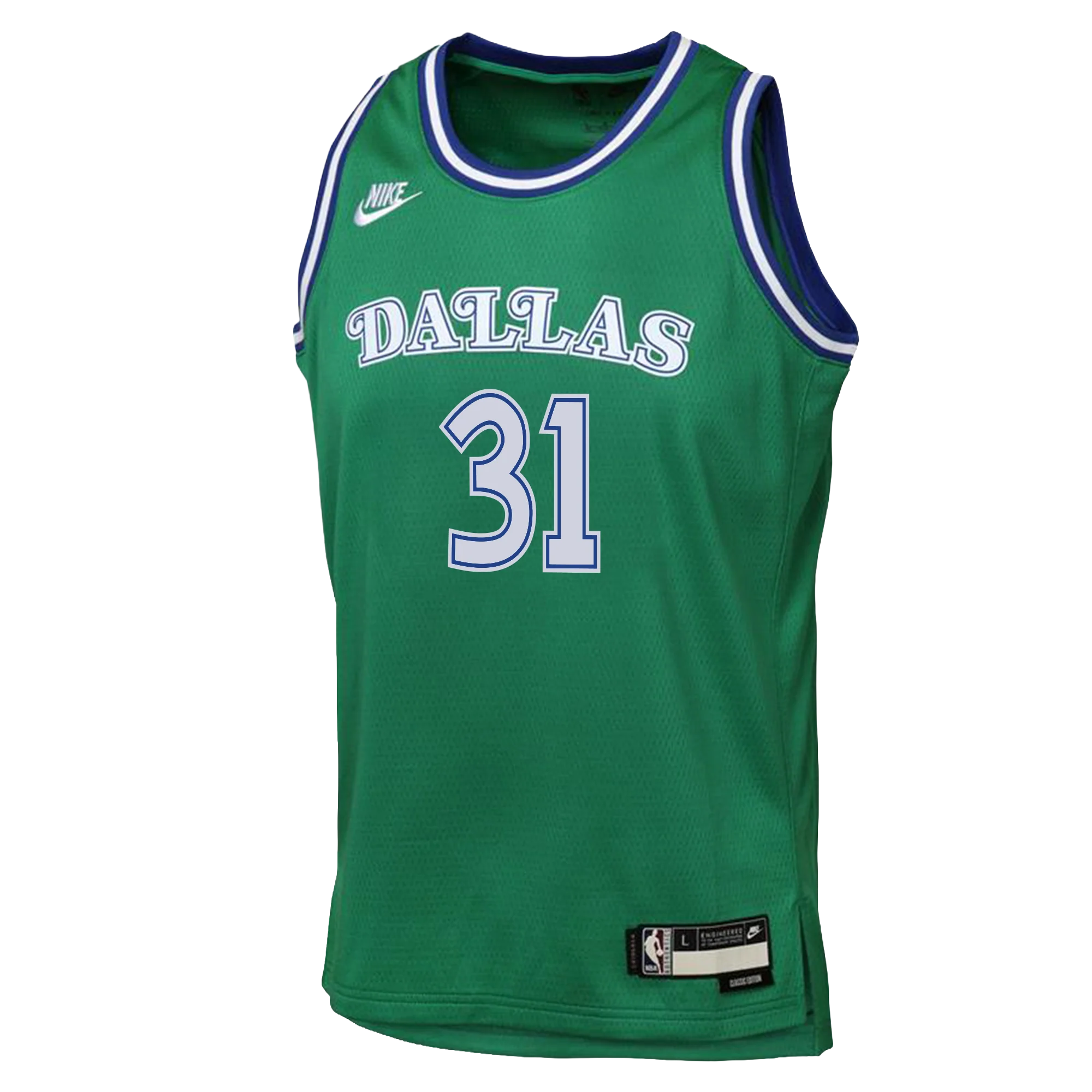 DALLAS MAVERICKS NIKE OUTERSTUFF HARDWOOD CLASSIC YOUTH KLAY THOMPSON SWINGMAN JERSEY