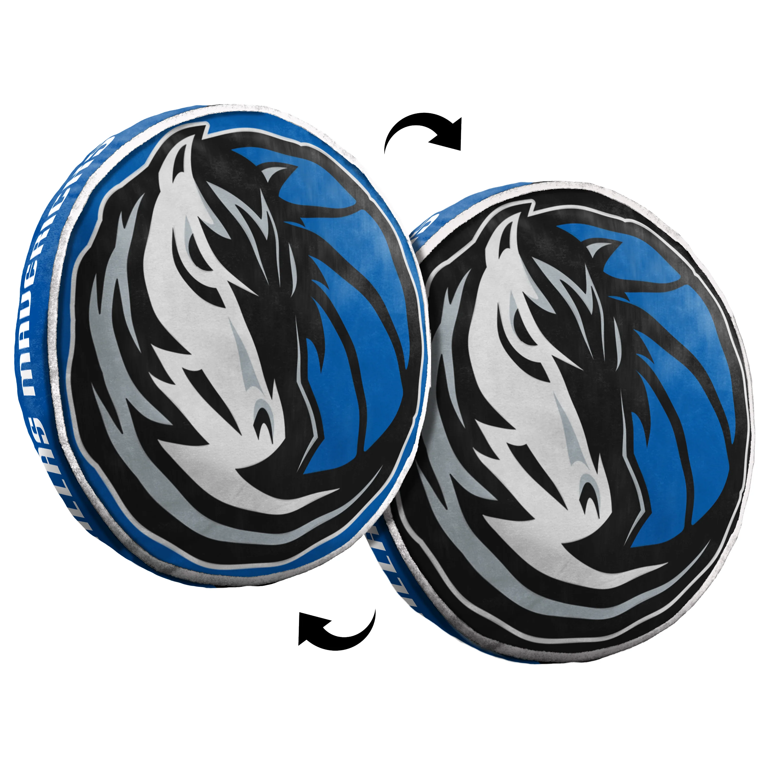 DALLAS MAVERICKS 15' NORTHWEST HORSEHEAD CLOUD TRAVEL PILLOW - Image 2